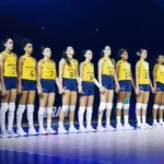 Seleção feminina de vôlei vence e se classifica na VNL