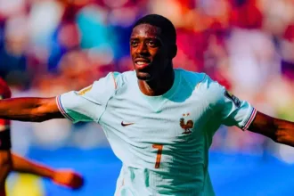 Seleção da França com uniforme verde na Copa 2026