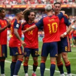 Espanha x Bélgica: Gol de Fabian Ruiz