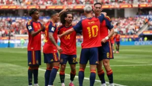 Espanha x Bélgica: Gol de Fabian Ruiz
