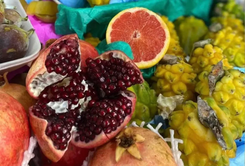 Frutas raras de 32 países em Goiânia