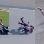 Marco Bezzecchi sofre queda grave no MotoGP