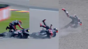 Marco Bezzecchi sofre queda grave no MotoGP