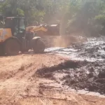 Obras no Parque Carmo Bernardes para combate a incêndios