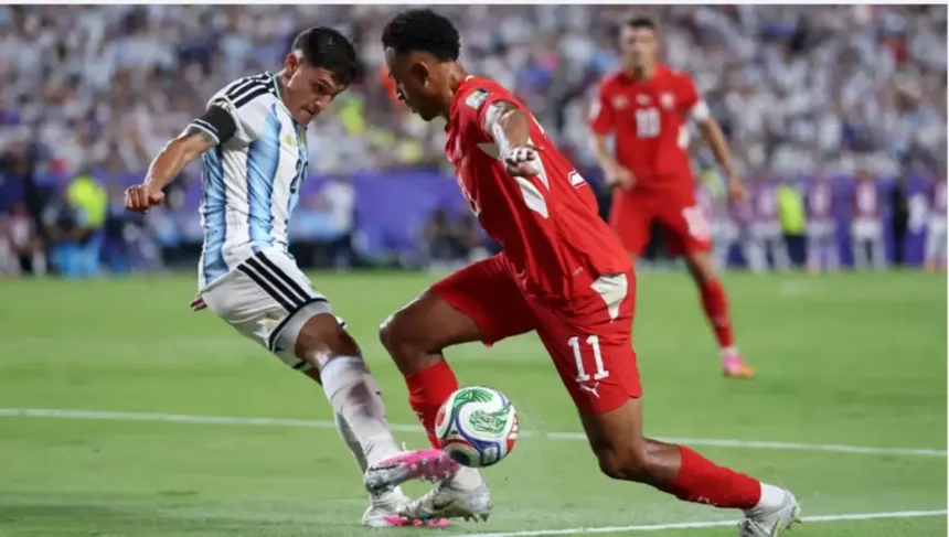 Suíça massacra Argentina no segundo tempo e empata jogo 1 Suíça empata Argentina no segundo tempo do jogo