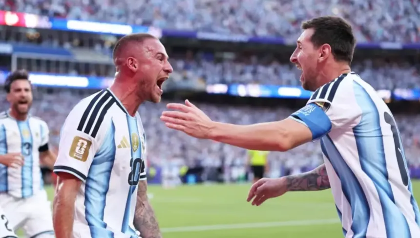 Jogador de 1,76m faz gol de cabeça para Argentina contra Suíça 1 Alexis MacAllister faz gol de cabeça para Argentina