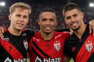 Atlético x Fortaleza no estádio Antônio Accioly