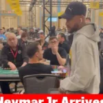 Neymar em torneio de poker em Las Vegas