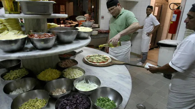 Crescimento das pizzarias no Brasil