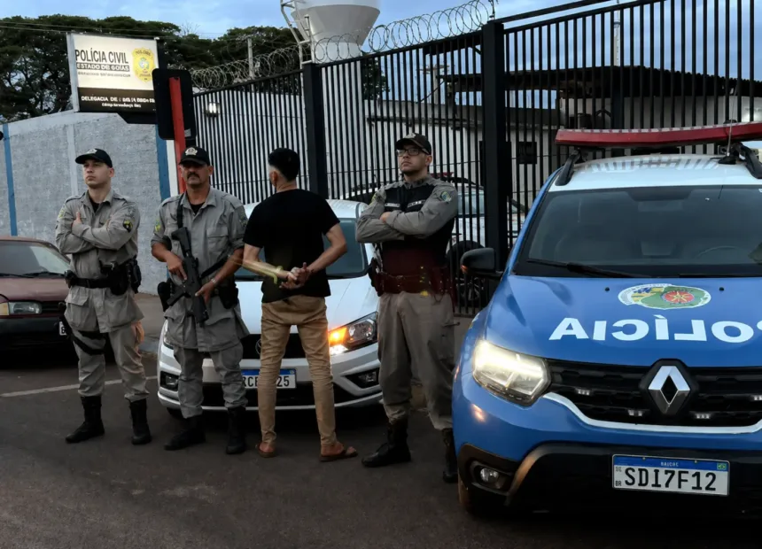 Prisão após roubo de carro em Rio Verde