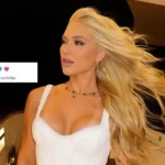 Virginia Fonseca em iate na Itália com comentário de Vini Jr.