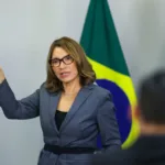 Janja, primeira-dama do Brasil, em evento oficial