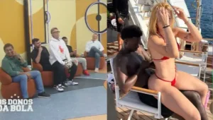 Neto imita Virginia no colo de Vini Jr em vídeo viral