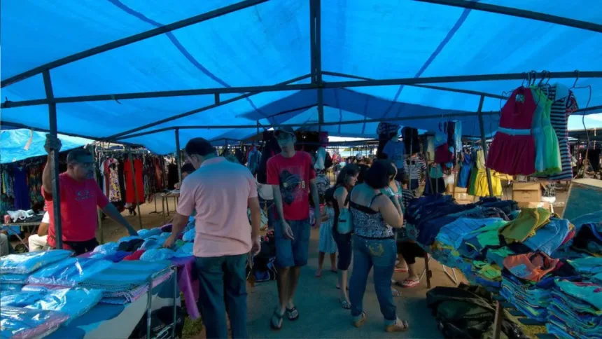 Corte de energia na Feira Hippie devido a dívida