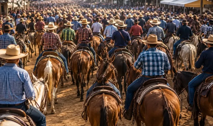 Maior encontro de muladeiros do Brasil acontece em Goiás; saiba onde 1 Maior encontro de muladeiros do Brasil em Goiás