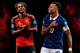 França x Espanha na Copa do Mundo