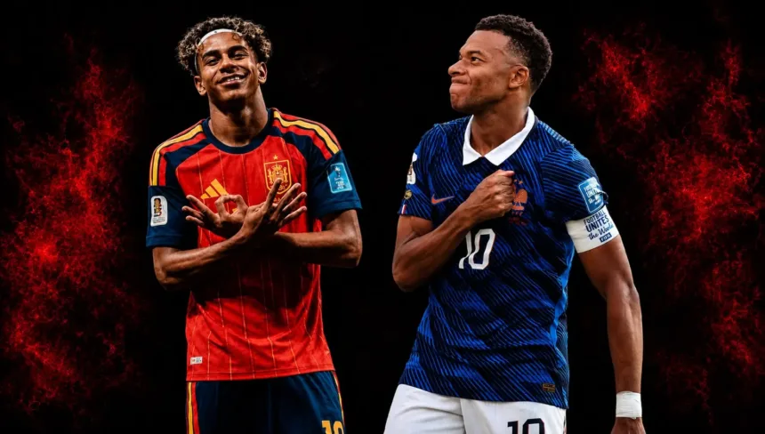 França x Espanha na Copa do Mundo