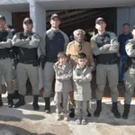 Sargento veterano homenageado pela Polícia Militar