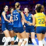 Brasil enfrenta Japão nas quartas da VNL