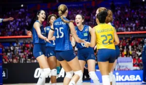Brasil enfrenta Japão nas quartas da VNL