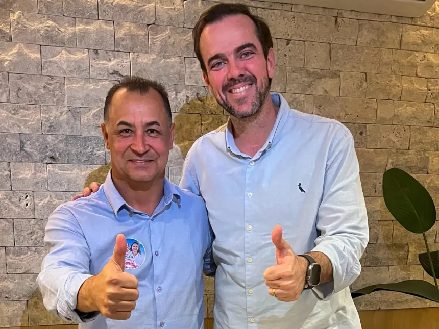 Prefeito de Novo Gama declara apoio à pré-candidatura de Gustavo Mendanha ao Senado 1 Prefeito de Novo Gama apoia pré-candidatura de Gustavo Mendanha