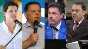Daniel Vilela em campanha com maior tempo de TV