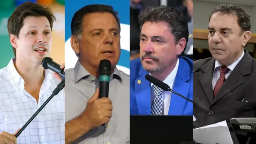 Daniel Vilela terá 9 vezes mais tempo de TV que Marconi e mais que o dobro de Wilder 1 Daniel Vilela em campanha com maior tempo de TV