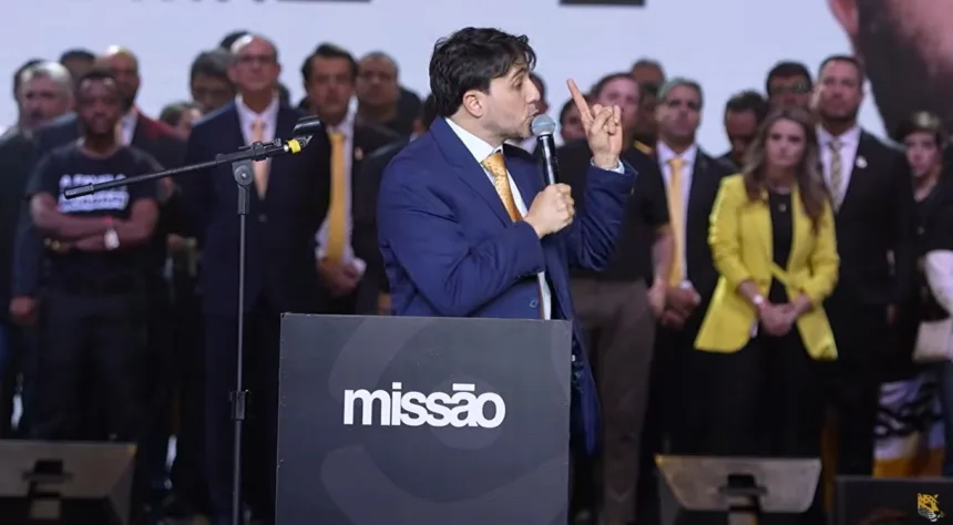 Renan Santos candidato à presidência pelo Partido Missão