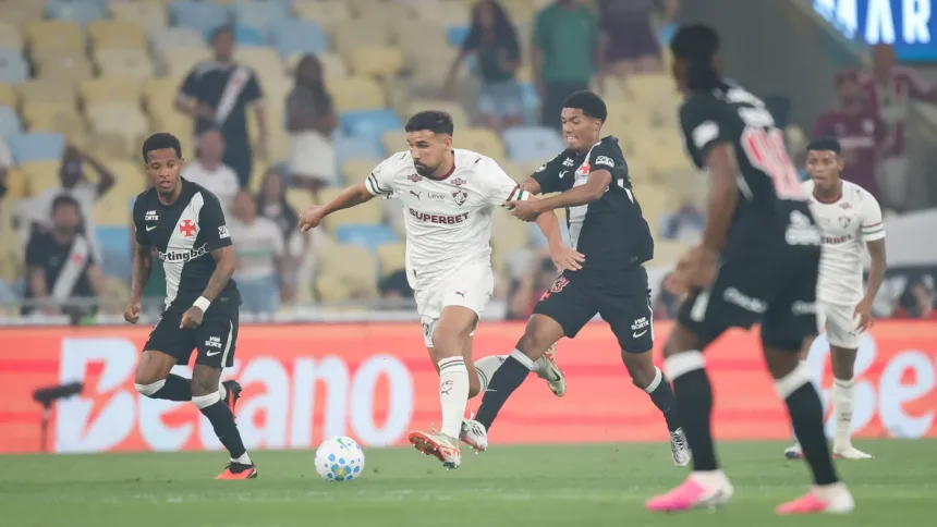 Empate Vasco Fluminense na Copa do Brasil