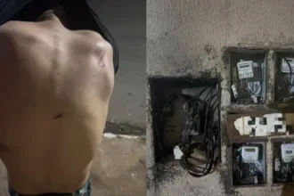Agressão a pauladas em Aparecida de Goiânia