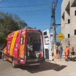 Acidente de trabalho pedreiro em Jataí com queda de 13 metros