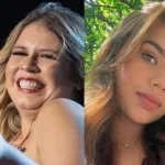 Atriz goiana caracterizada como Marília Mendonça
