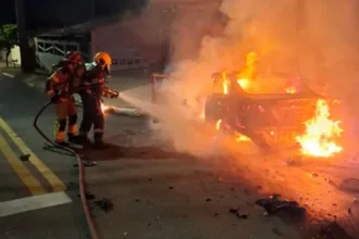 Acidente de motociclista em Goiânia com jovem de 21 anos