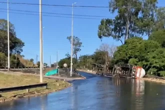 Vazamento de biodiesel no Rio Meia Ponte