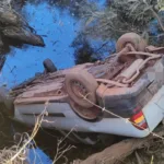 Acidente de caminhonete em ponte de Formosa