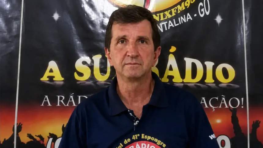 Homenagem ao radialista Célio Silva Pereira após sua morte