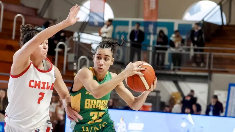 Brasil no Sul-Americano de Basquete em vitória contra o Chile