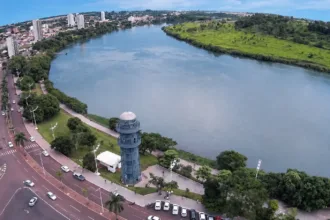 Pesca esportiva em Itumbiara com tucunaré no Rio Paranaíba