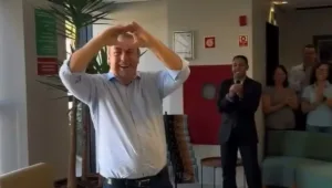 José Mário Schreiner recebido por funcionários da Faeg