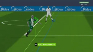 Impedimento semiautomático na Copa do Brasil