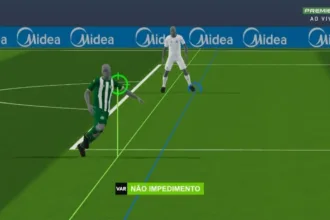 Impedimento semiautomático na Copa do Brasil