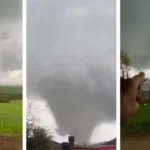 Tornado no Rio Grande do Sul destrói casa em Pedro Osório