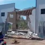 Caminhoneiro bêbado invade empresa em Rio Verde