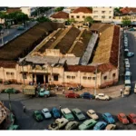 Fotografia histórica do Mercado Central de Goiânia