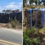 Acidente na GO-010 em Luziânia com 8 mortos e 14 internados