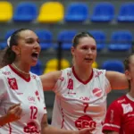 Vila Nova Superliga C em ação contra Sorriso Hornets