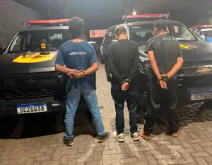 Trio preso por homicídio no Finsocial em Goiânia