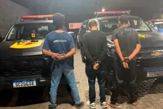 Trio preso por homicídio no Finsocial em Goiânia