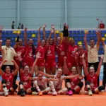 Vila Nova comemora vitória na Superliga C Feminina