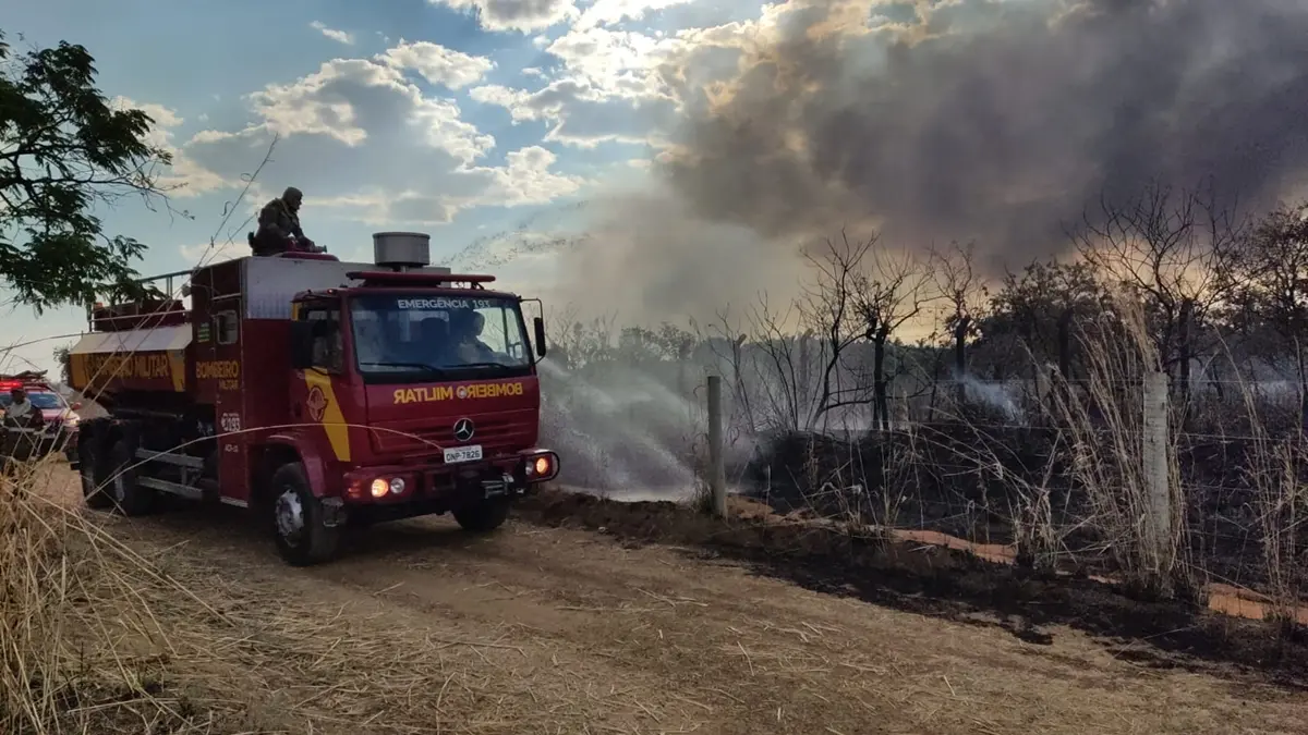 Incêndio atinge Parque Estadual em Goiás próximo a área de Césio-137